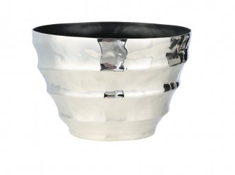AK.JA0138 SILVER DALGALI MEYVELK KK 24*16 CM